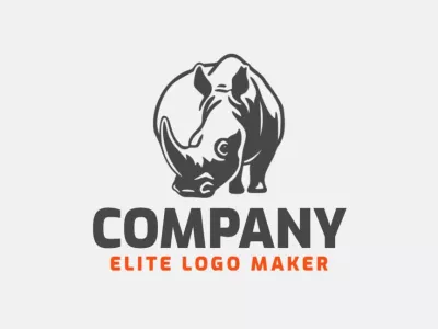 Browse a collection of rhino logos designed for those looking to create a high-impact logo online. Each design combines the essence of the rhino with a creative twist, resulting in visual identities that capture attention.