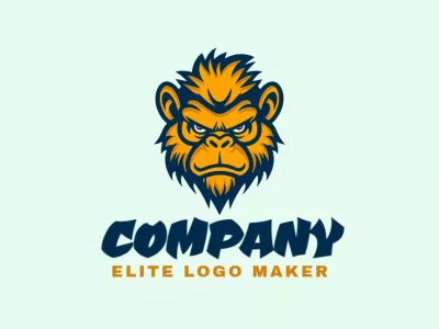 We present a selection of monkey head logos that highlight the beauty and versatility of this animal in graphic design. These examples show different approaches, from simple, minimalist strokes to more complex, detailed styles.