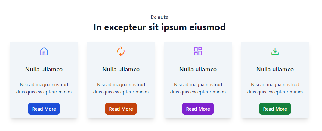 Features Section with Tailwind CSS