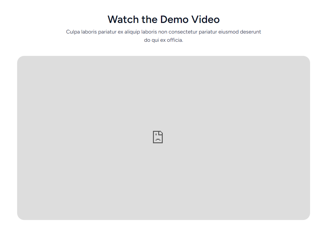 Watch the Demo Video with Tailwind CSS