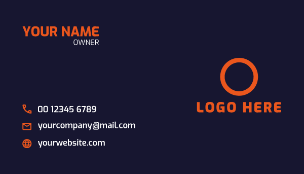 Tarjeta de presentación con un diseño elegante y minimalista que muestra detalles esenciales: nombre de la persona, número de teléfono, correo electrónico, logotipo de la empresa y URL del sitio web.