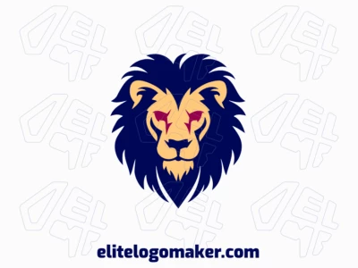 An illustrative logo featuring a majestic African lion, blending artistic detail with vibrant colors to create a striking and memorable brand identity.