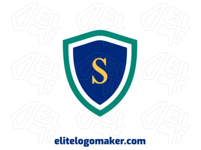 An interesting logo design featuring the letter "S" inside a medieval shield emblem, showcasing a creative approach to logo creation.