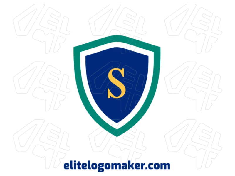 An interesting logo design featuring the letter "S" inside a medieval shield emblem, showcasing a creative approach to logo creation.
