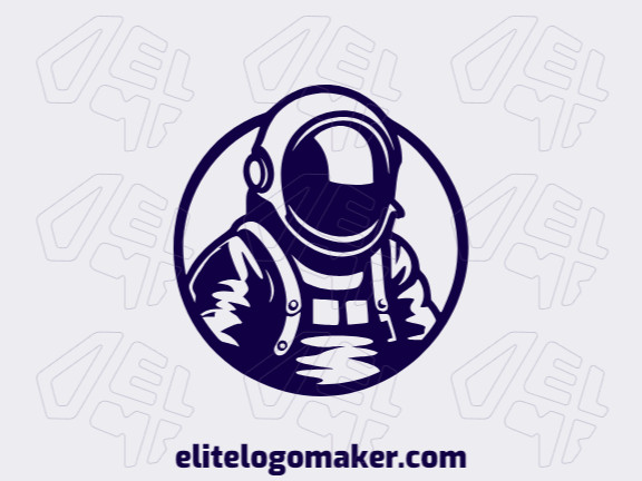 Astronaut Logo Illustration Vector Logo Template Sport Game Stock  Illustration - Download Image Now - iStock