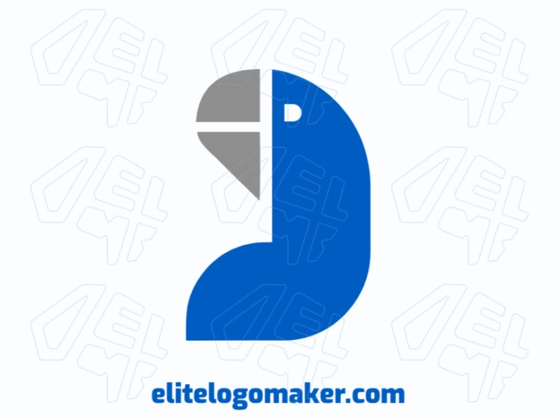 Professional logo design inspired by a bird with smooth lines and refined aesthetics