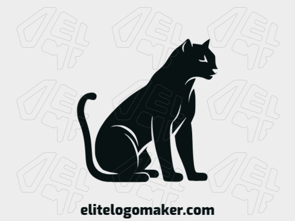 Create a memorable logo for your business in the shape of a cat with animal style and creative design.