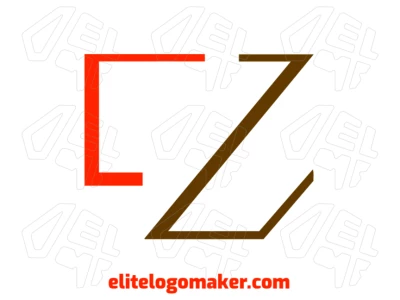 Una plantilla de logotipo con la combinación de las letras "C" y "Z", perfecta para crear un logotipo corporativo y profesional.
