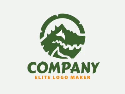 Ideal logo for different businesses in the shape of a dragon, with creative design and illustrative style.