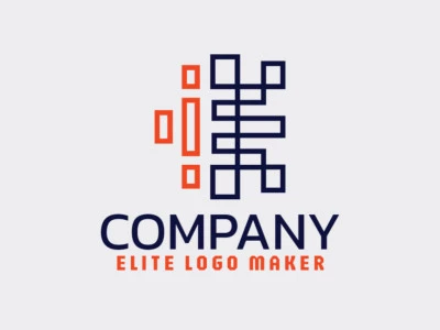 Ideal logo for different businesses in the shape of a letter "E", with creative design and initial letter style.