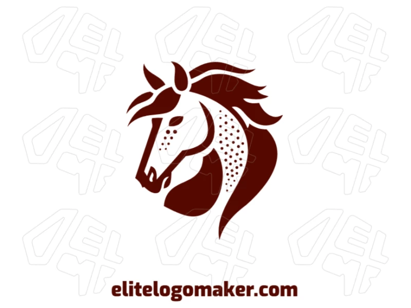 Crea un diseño de alto nivel de un caballo con una ilustración creativa, perfecto para un logotipo interesante y profesional para tu marca.