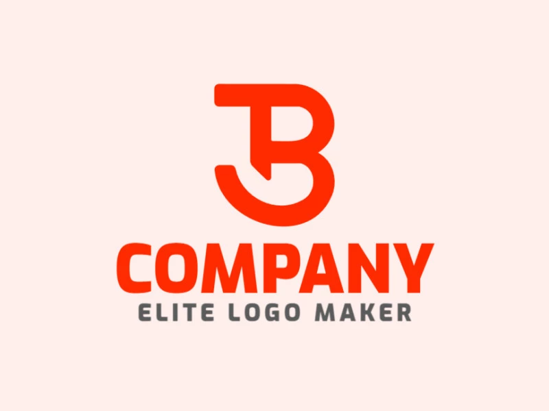 An abstract logo design showcasing the letter "B", evoking a sense of uniqueness and innovation.