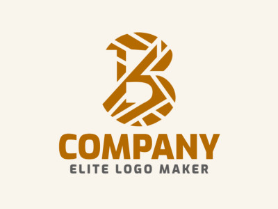 A mosaic-style logo featuring the letter 'B', perfect for a range of businesses and brands.