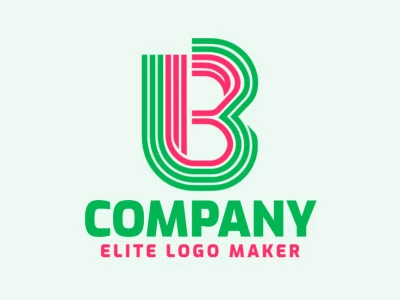 A logo design featuring the letter 'B' formed by multiple lines, radiating a sense of modernity and elegance.