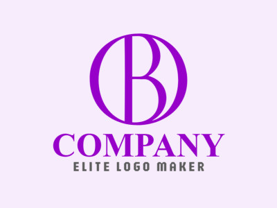 A circular logo featuring the letter 'B' in an innovative design.