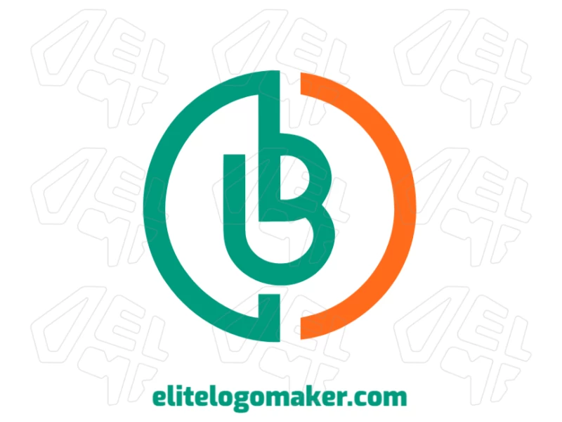 Cheap logo featuring the letter 'B' inside a circle in a simple style, creating a clean and effective visual identity.