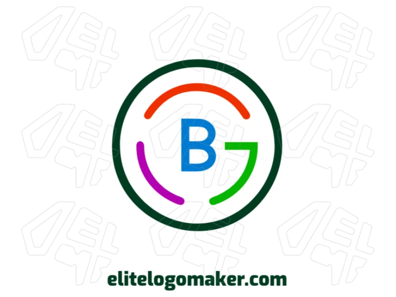 A business logo featuring the letter "B" with a dynamic design, crafted as an initial letter for a modern and impactful visual identity.
