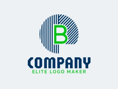 Un logotipo intrincado que presenta la letra "B" construida con líneas dinámicas, evocando innovación y profundidad.