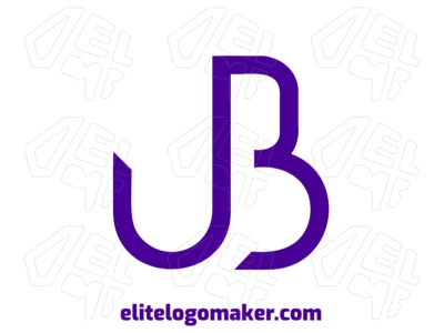 A business logo design featuring the letter "B" with a minimalist and elegant design, offering a clean and professional style for a modern and sophisticated look.