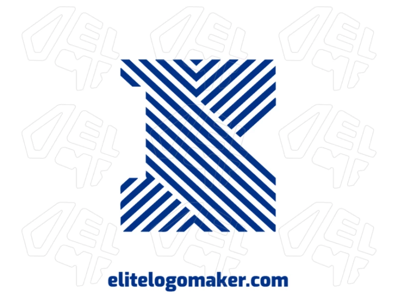 A creative logo featuring the letter "B" with a design of multiple lines, creating an abstract and dynamic visual effect.