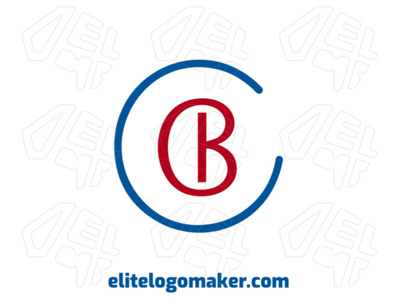 Un logotipo creativo con la letra "B" y diseño profesional, creado para una empresa, asegurando una identidad de marca moderna y completamente vectorizada.