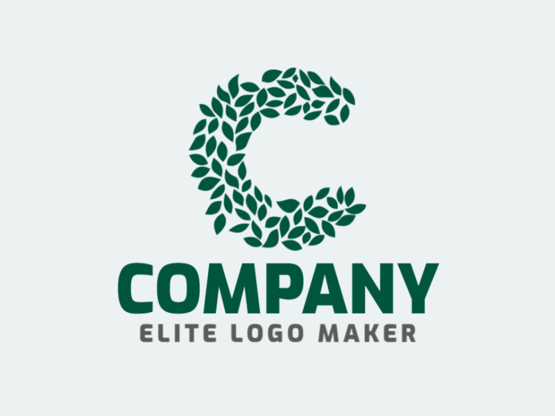 An illustrative logo featuring the letter 'C' intertwined with numerous leaves, exuding creativity and natural vibes.