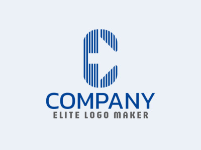 Un logo dinámico que combina la letra 'C' con una flecha, diseñado con múltiples líneas para transmitir dirección e innovación, en tonos de azul.