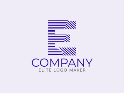 A logo design featuring the letter 'E' constructed with multiple lines, emanating a sense of fluidity and innovation.