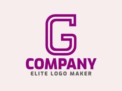 A clean and simple logo design showcasing the letter 'G' for a modern and refined appearance.