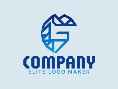 A modern and refined logo design featuring a gradient 'G', evoking a distinguished and elegant presence.