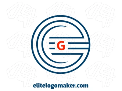 A creative logo featuring the letter "G" inside an abstract circle, designed with an innovative and artistic approach to stand out.