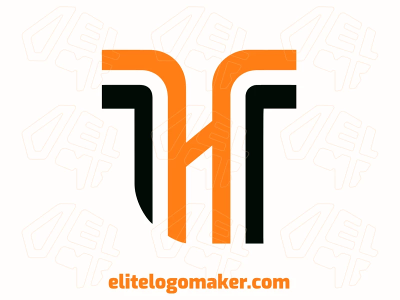 Professional and detailed logo design with the letter "H", created by a specialized designer with precise lines and a modern appearance.