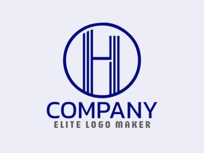A circular logo featuring the letter 'H', embodies unity and professionalism with a sleek design.