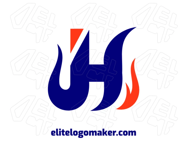 Logo color change made with a contemporary and attractive style