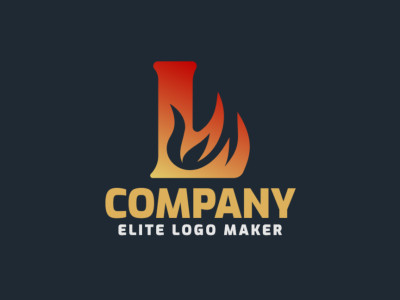 A unique logo design featuring a gradient 'L', representing quality and originality.