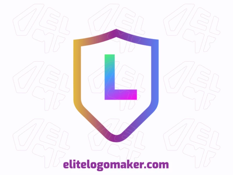 Professional vectorization of AI-created logo in vector file