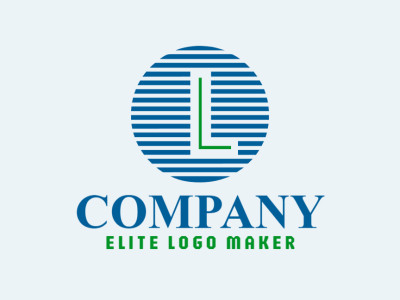 Um logotipo abstrato apresentando a letra 'L' com múltiplas linhas, evocando inovação e versatilidade.