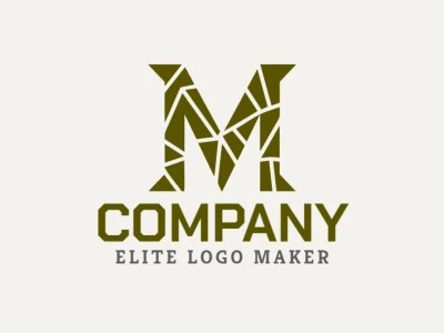 A mosaic-style logo featuring the letter "M", symbolizing unity and complexity in a refined design.