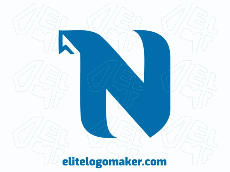 Logotipo minimalista que muestra la letra 'N', transmitiendo simplicidad y sofisticación.