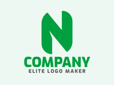 Un logo minimalista que muestra la letra 'N', irradiando simplicidad y sofisticación.