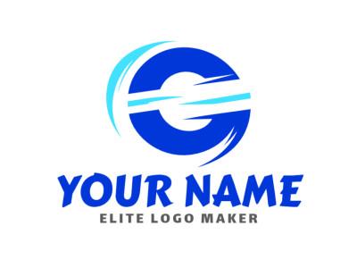 Un diseño creativo de logotipo con la letra inicial 'O', ideal para diversas aplicaciones de marca.
