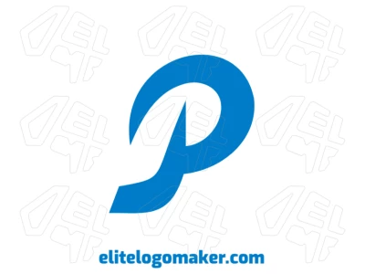 A prominent letter "P" with a pictorial design, highlighting its bold and eye-catching appearance.