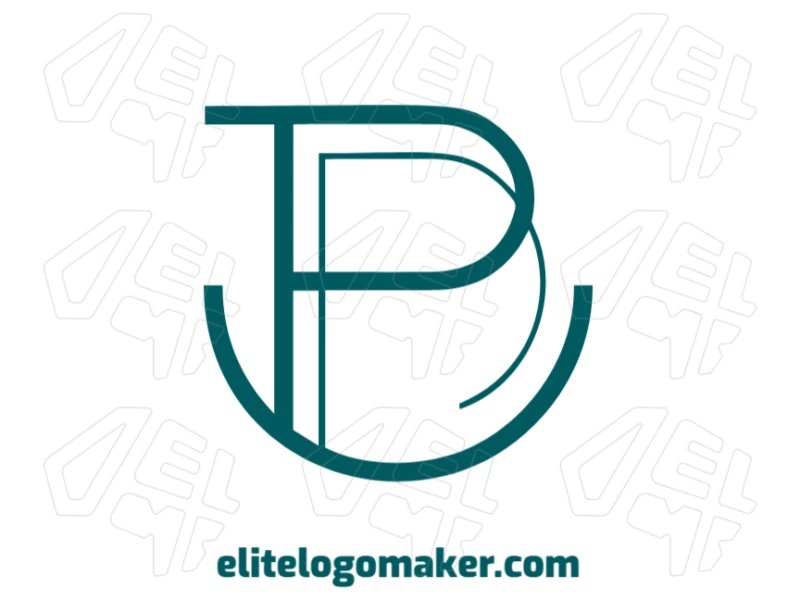 Diseña un logotipo profesional y creativo con la letra 'P' en formato SVG, perfecto para un creador de logotipos.
