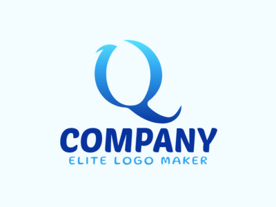 The logo features a gradient letter 'Q' with a sleek and modern design, providing a visually compelling and elegant representation.