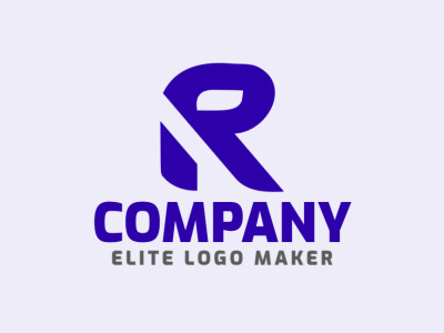 A simple yet impactful logo design featuring the letter 'R' for a timeless brand identity.