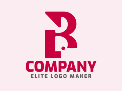 Una fusión minimalista de las letras R y B, que incorpora elegancia y simplicidad en un diseño de logo llamativo.