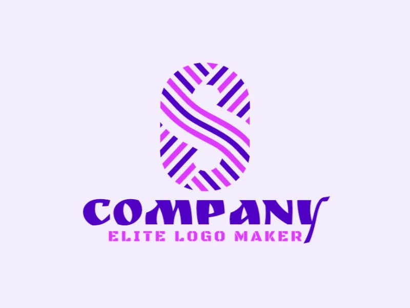 A stylish logo with the letter 'S' formed by multiple lines in purple and pink, exuding a modern and dynamic feel.