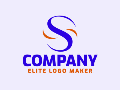 An initial letter 'S' logo design exuding simplicity and elegance, ideal for a variety of brands.