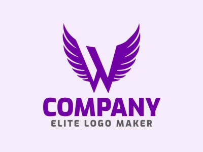 Un logotipo llamativo que presenta la letra 'W' en un estilo de letra inicial, irradiando elegancia y atracción.