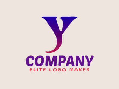 A gradient-style logo featuring the letter 'Y', providing a professional and appropriate representation, with shades of purple and pink.